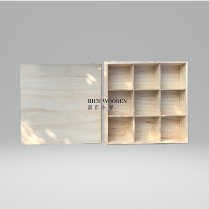 訂製木盒-活動隔板